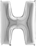Grabo Felfújható gömb, H betű, ezüstszínű, 102 cm - Grabo (279S-P)