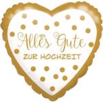 Amscan Fóliás lufi Alles Gute, 43 cm - Amscan (3771301)