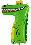 Grabo Felfújható krokodil lufi 7-es számú gyerekeknek 102 cm - Grabo (47-0WE-P)