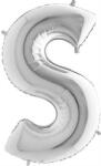 Grabo Felfújható S betű ezüstös 102 cm - Grabo (389S-P)