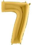 Grabo Felfújható lufi szám 7 aranyszínű 102 cm extra nagy - Grabo (127G5-P)
