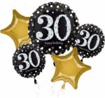 Amscan Fóliás lufi 5 darab születésnapra 30 - Amscan (3214301)