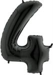 Grabo Felfújható lufi szám 4 fekete 102 cm extra nagy - Grabo (044K-P)