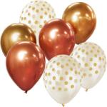 Godan Balloonos ünnepi asztal, arany-bordó 7 darab - Godan (BB.ZLM7)