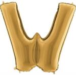 Grabo Lufiszi gömb W betű arany 102 cm - Grabo (422G-P)