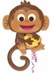 Amscan Fóliás lufi 63x91cm szerencsés majom - Amscan (3457301)