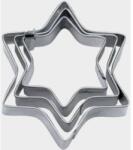 STÄDTER Süteménykiszúró szett - csillag alakú: 4 / 5 / 6 cm - Stadter (956026)