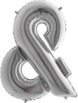 Grabo Felfújható léggömb jel és 102 cm ezüstös - Grabo (469s)