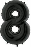 Grabo Felfújható lufi szám 8 fekete 102 cm extra nagy - Grabo (048K-P)