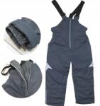  98-104 (4) Gyerek téli nadrág Sí nadrágtartó hó Síelés szürke (J-355 szare)