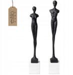 Estilo Home Dekoratív Szobor Magas Szett Pár Nő és Férfi Fém Otthon (Rzeźby dekoracyjne metalowe ESH028 ZESTAW)
