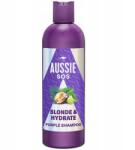 Aussie Sos Blonde Hydrate lila tonizáló sampon szőke hajra 300 ml