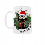  300ml-es bögre cicáknak Funny Cat its Fine v3 (ALL5637)