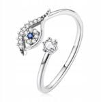  925-ös ezüst gyűrű szem szív szerelem barátság motívummal (5905351361778)