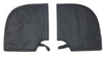 Roy Set 2 protectii antivant imblanite, montaj ghidon moto atv, culoare negru (ROY27326)