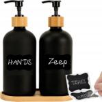 BOTC Adagolópalack 2x500 ml fekete kézi Botc (POJEMNIK )