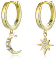 BeSpecial Cercei argint soarele si luna (EZT0417)