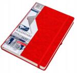 Elefant Naptár 2026 A4 napi Jazz piros (5902311068395)