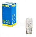 BOSMA Izzó 12V 3W T10 W3W Teljes Üveg 1DB