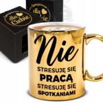 Funandstyle Arany Bögre Vicces Ajándék Korpo Irodai Munkahelyre Stresszes Találkozók