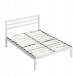Timeless Tools Bella fém ágykeret ajándék ágyráccsal, -Fehér 160x200 cm-es (HOP1001142-2)