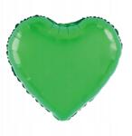 PartyPal Fólia lufi Szív Zöld 45cm Elegáns Valentin Napi Dekoráció