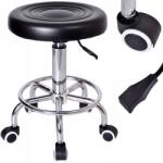 Beautylushh Kozmetikai szék Fodrász szék gurulós Állítható forgó Hoker (18320)