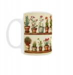  300 ml-es Bögre, Szobanövények, Növények, Kaktusz, Kaktuszok v2 (ALL5637)