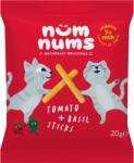 Num Nums Sticksuri cu rosii si busuioc Bio, 20g, Num Nums