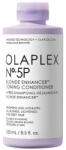 OLAPLEX No. 5P Blonde Enhancer Toning Conditioner 250ml - Balsam Violet Profesional pentru Păr Blond sau Gri, cu Tehnologie Bond-Building (OLA091048)