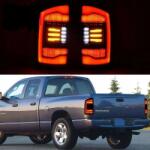 USA Led Lámpák Hátsó Füstös Keret 1500 2002-2006 Ram Promaster 2019