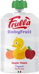 Frulla Piure pentru copii din mar si piersica Baby Fruit Bio, 100g, Frulla
