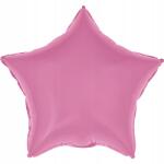 PartyBee Fólia lufi Csillag Rózsaszín Matt 45cm Csillag Születésnapra