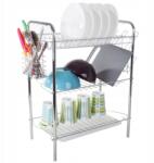 VERK GROUP Háromszintes edényszárító konyhai csepegtető (07119)