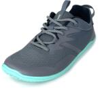 Bugga tenisky barefoot NOX Gray B00188-15 | celoroční obuv pro dospělé na zavazování | boty s odlehčenou a přilnavou podrážkou - 42