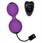 Adrien Lastic Gésagolyók Kegel izmok edzéséhez távirányítóhoz, lila Alive (4-40753)