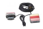 Kamar Set lampi, triple remorca cu stop LED, semnalizare, si magnet (L1854)