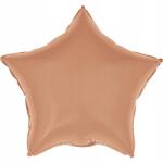PartyBee Fólia lufi Csillag Rózsaszín Arany Matt 45cm Csillag Rose Gold