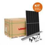 Longi Solar Kit 22 Panouri Fotovoltaice Longi LR7-54HTH-465M cu Structura IBC Solar , 10.23 kWp, Eficienta 22, 5%, Garantie 15 Ani (004914)