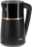 TOYA Fierbator Electric 1, 7l, Lund 68217 Controlul Temperaturii, Negru Fierbator