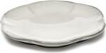 Serax Farfurii pentru gustări Inku Ribbed, 13, 9 cm, albe, 4 buc (B5120238W)