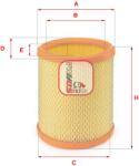 SOFIMA Filtru aer SOFIMA S 7196 A (S 7196 A) - automobilus