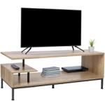 Relaxdays Comodă TV joasă până la 55 de inci (10143007)