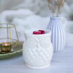 Relaxdays Lampă parfumată Candle Brothers Tealight Bufniță (10139179)