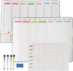 Relaxdays Tablă albă pentru frigider, set de 3 (10140976)