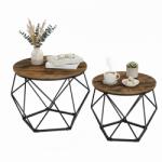 Relaxdays Set de 2 măsuțe de cafea (10142910) Masa de cafea