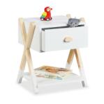 Relaxdays Noptieră pentru copii cu sertar (10136876)