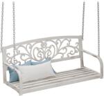 Relaxdays Bancă suspendată metalică pentru exterior (10136542) Leagan