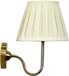 Relaxdays Lampă de perete antică cu abajur din material textil (10138487)