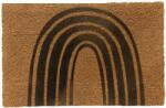 Relaxdays Covoraș de ușă cu motiv din nucă de cocos 80x50 cm (10137764) Covor